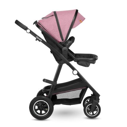 Lionelo - Kombineeritud jalutuskäru 2-ühes AMBER Pink Rose