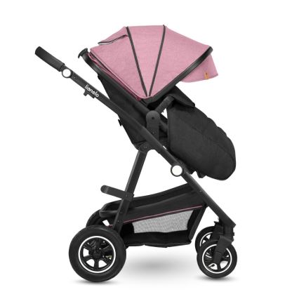 Lionelo - Kombineeritud jalutuskäru 2-ühes AMBER Pink Rose