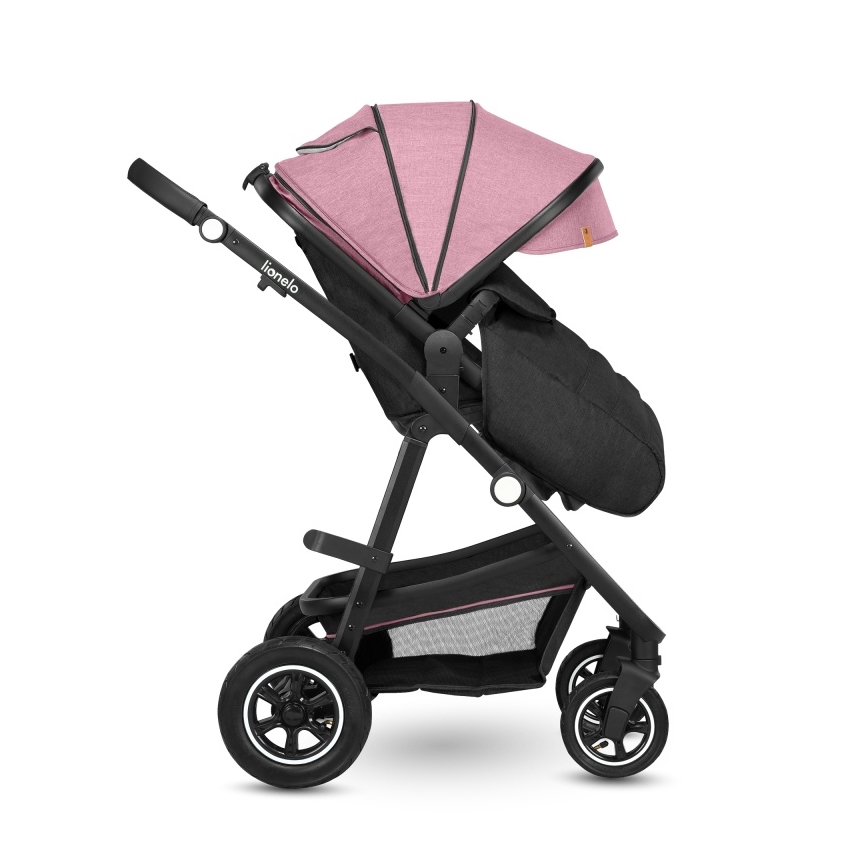Lionelo - Kombineeritud jalutuskäru 2-ühes AMBER Pink Rose