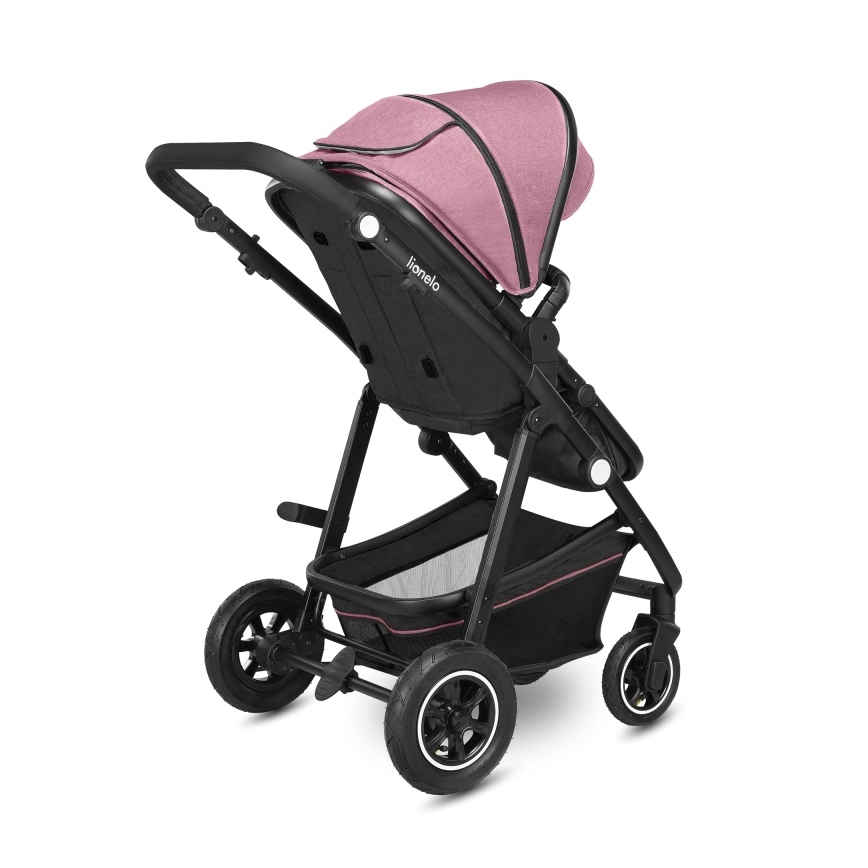 Lionelo - Kombineeritud jalutuskäru 2-ühes AMBER Pink Rose