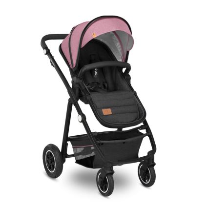 Lionelo - Kombineeritud jalutuskäru 2-ühes AMBER Pink Rose