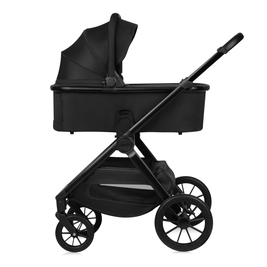 Lionelo - Kombineeritud jalutuskäru 2-ühes LAYLA Black Onyx