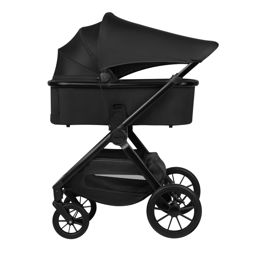 Lionelo - Kombineeritud jalutuskäru 2-ühes LAYLA Black Onyx