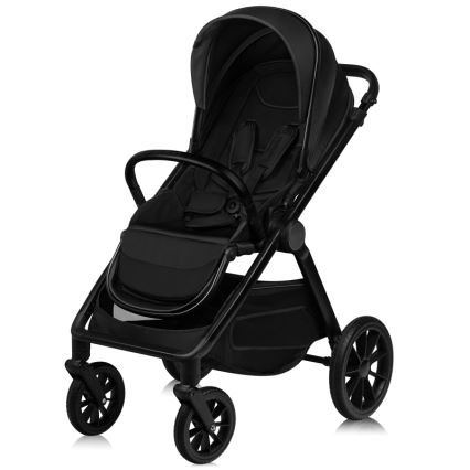 Lionelo - Kombineeritud jalutuskäru 2-ühes LAYLA Black Onyx