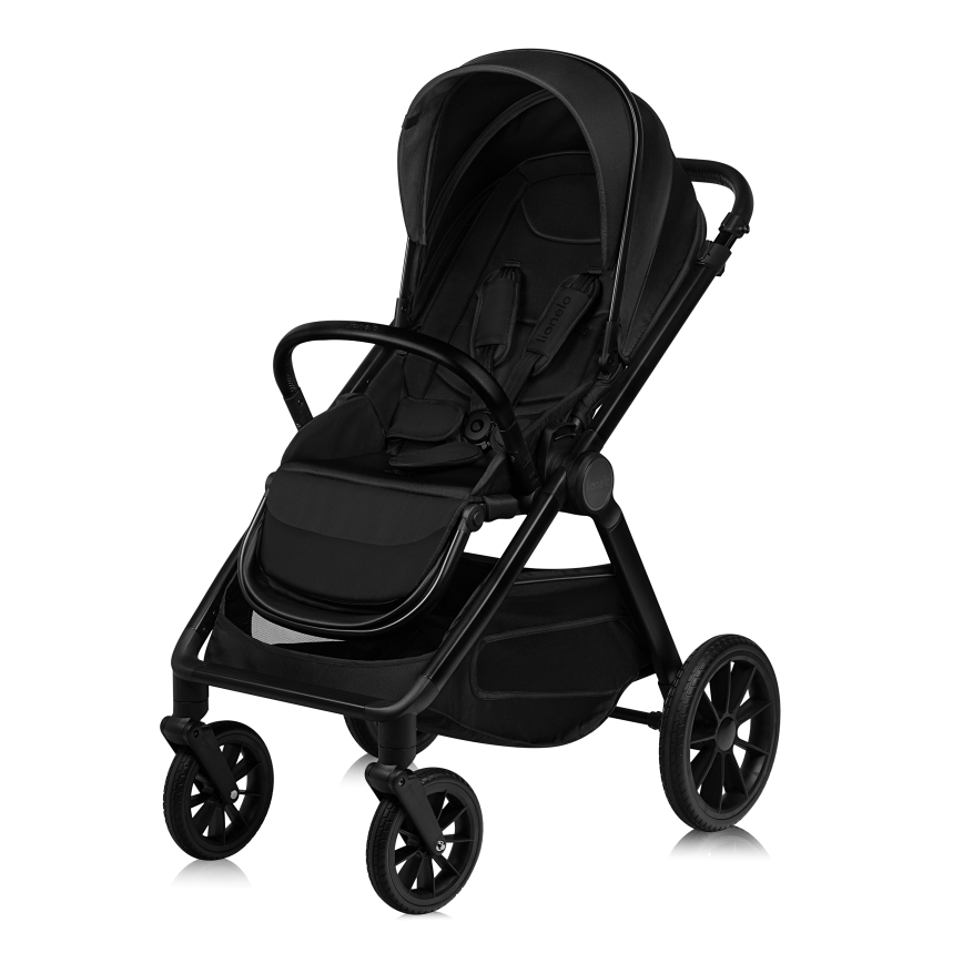 Lionelo - Kombineeritud jalutuskäru 2-ühes LAYLA Black Onyx