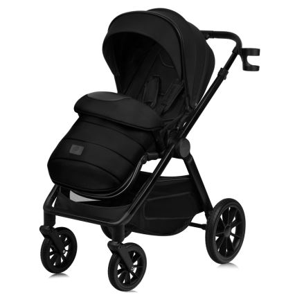 Lionelo - Kombineeritud jalutuskäru 2-ühes LAYLA Black Onyx