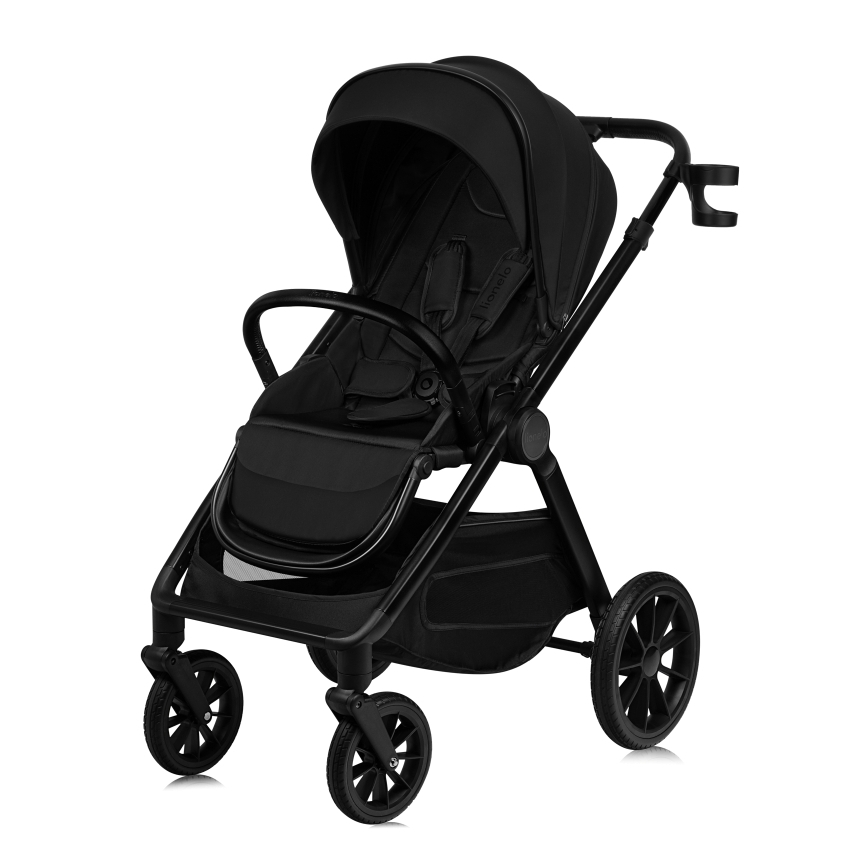 Lionelo - Kombineeritud jalutuskäru 2-ühes LAYLA Black Onyx