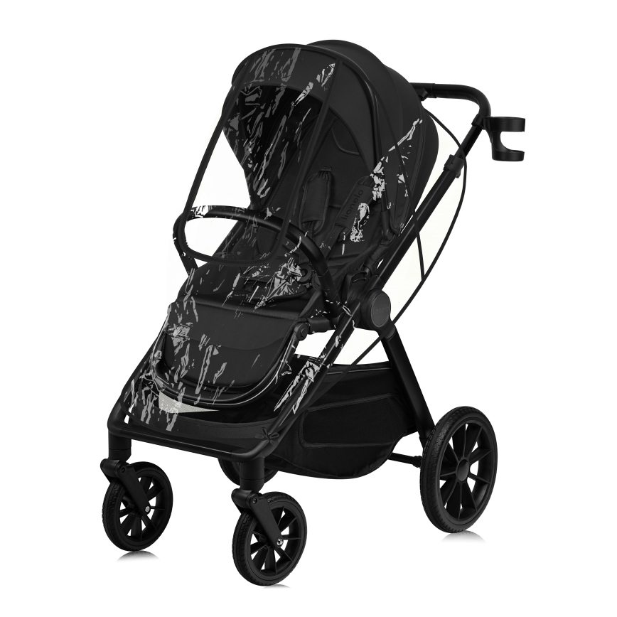 Lionelo - Kombineeritud jalutuskäru 2-ühes LAYLA Black Onyx