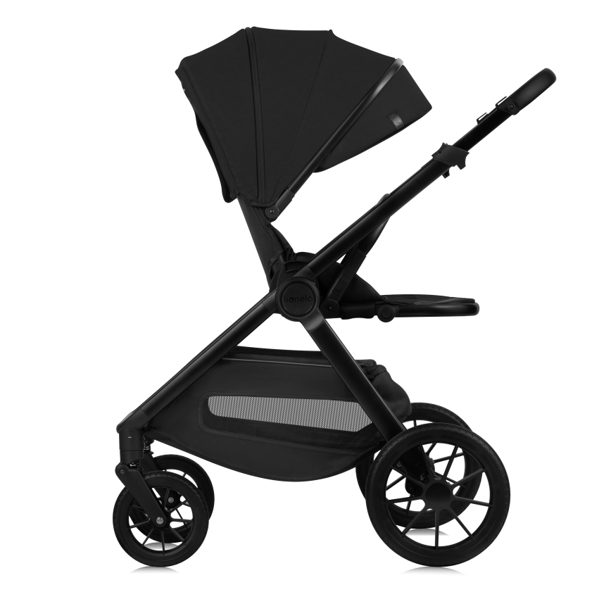 Lionelo - Kombineeritud jalutuskäru 2-ühes LAYLA Black Onyx