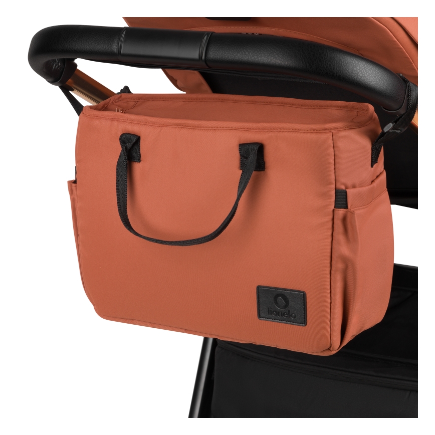 Lionelo - Kombineeritud jalutuskäru 2-ühes LAYLA roostepruun