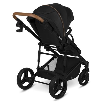 Lionelo - Kombineeritud jalutuskäru 2-ühes MARI TOUR Black Onyx