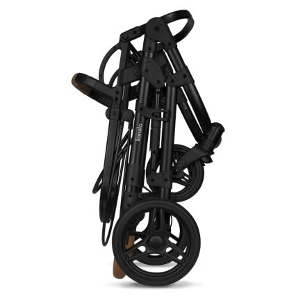 Lionelo - Kombineeritud jalutuskäru 2-ühes MARI TOUR Black Onyx