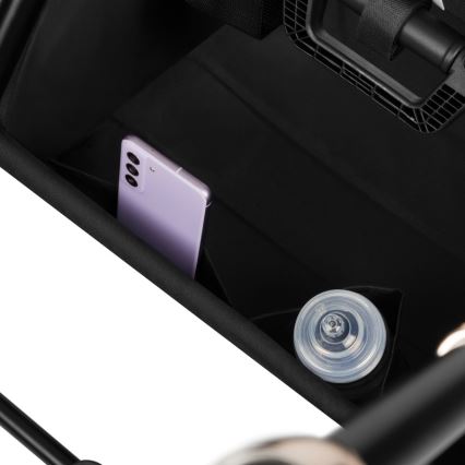 Lionelo - Kombineeritud jalutuskäru 2-ühes MIKA PLUS pruun-rooste