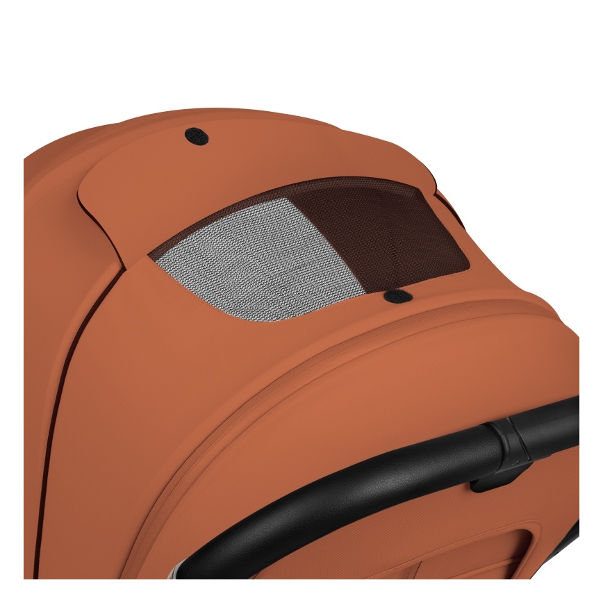 Lionelo - Kombineeritud jalutuskäru 2-ühes MIKA PLUS pruun-rooste