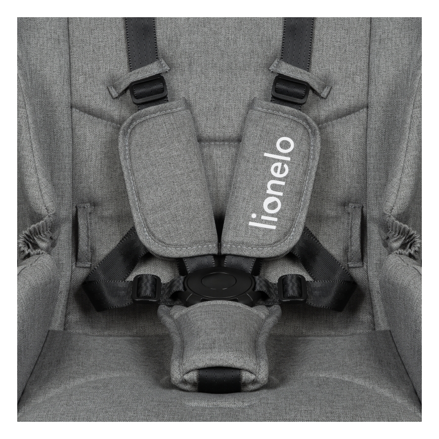 Lionelo - Kombineeritud jalutuskäru 2‑ühes MERIL Grey Stone