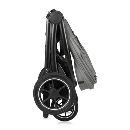 Lionelo - Kombineeritud jalutuskäru 2‑ühes MERIL Grey Stone