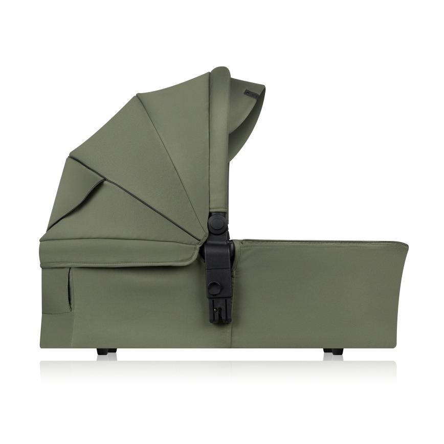 Lionelo - Kombineeritud jalutuskäru 3-ühes AMBER PLUS Roheline Mets