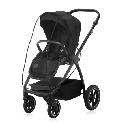 Lionelo - Kombineeritud jalutuskäru 3-ühes MERIL Black Onyx