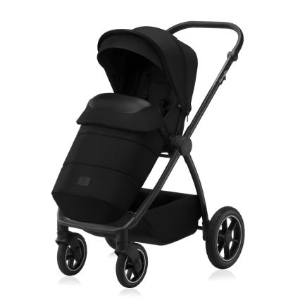 Lionelo - Kombineeritud jalutuskäru 3-ühes MERIL Black Onyx