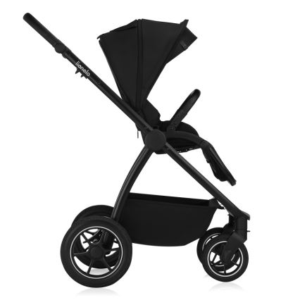 Lionelo - Kombineeritud jalutuskäru 3-ühes MERIL Black Onyx