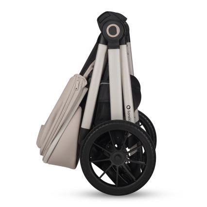 Lionelo - Kombineeritud jalutuskäru 3‑ühes LAYLA liivbeež