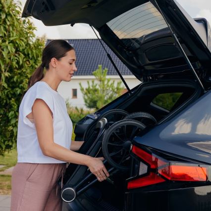 Lionelo - kombineeritud vanker 2-ühes MIKA PLUS Hall kivi