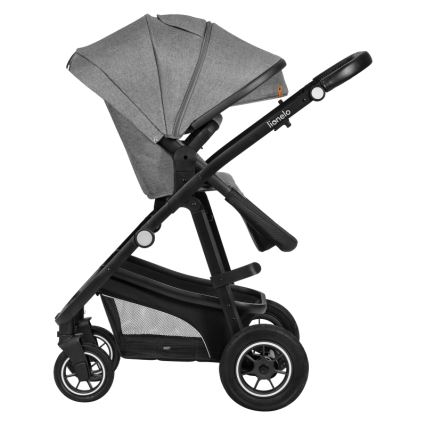 Lionelo - Kombineeritud vanker 3-ühes BIANKA Grey Stone