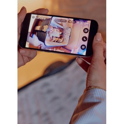 Lionelo - Laetav beebimonitor BABYLINE GO 5V 3350 mAh