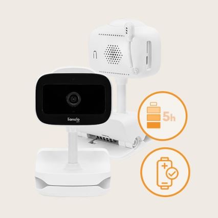 Lionelo - Laetav beebimonitor BABYLINE GO 5V 3350 mAh