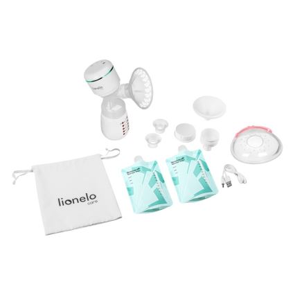 Lionelo - Laetav elektriline rinnapump FIDI PLUS 5V 1200 mAh 180 ml