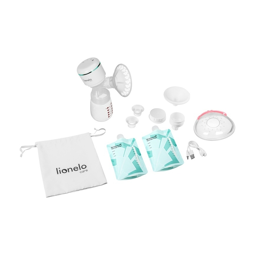 Lionelo - Laetav elektriline rinnapump FIDI PLUS 5V 1200 mAh 180 ml