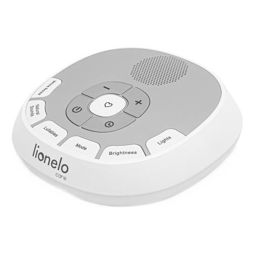 Lionelo - laetav LED RGB muusikakast öövalgusega BABYNAP 5V/1500 mAh