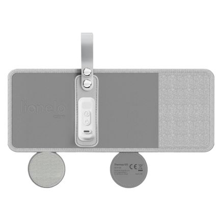 Lionelo - Laetav pudelisoojendaja THERMUP GO 18W/5V Hõbehall