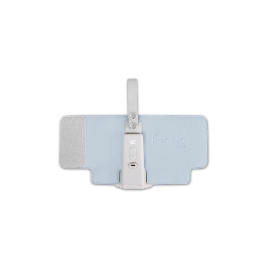 Lionelo - Laetav pudelisoojendaja THERMUP GO PLUS 10W/5V sinine/hall