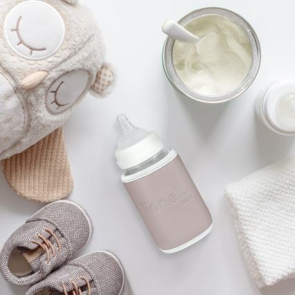 Lionelo - Laetav pudelisoojendi THERMUP GO 18W/5V Pink Baby