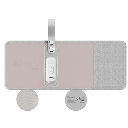Lionelo - Laetav pudelisoojendi THERMUP GO 18W/5V Pink Baby
