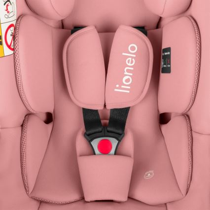 Lionelo - lapse turvatool ASTRID i-Size 40-87 cm roosa korall