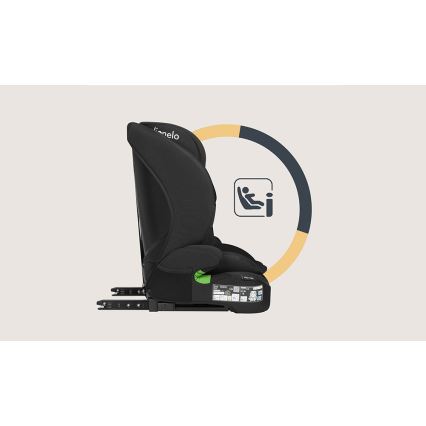 Lionelo - lapse turvatool BILLY i-Size 76-150 cm Must Carbon