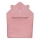 Lionelo - Laste kapuutsiga rätik MUSLIN HOODED TOWEL Pink Baby