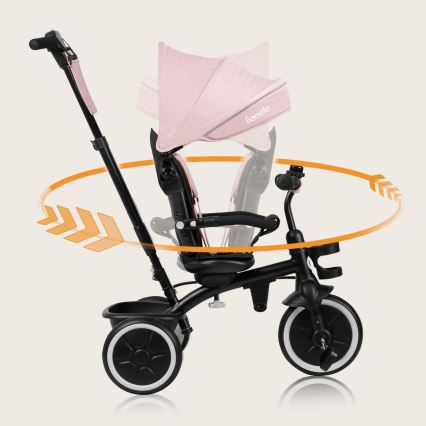 Lionelo - laste kolmeratas BERRY Pink Rose