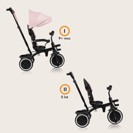 Lionelo - laste kolmeratas BERRY Pink Rose