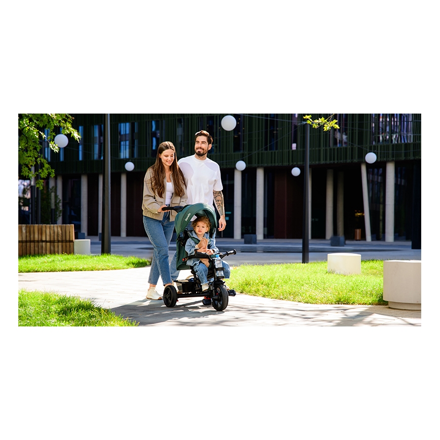 Lionelo - Laste kolmeratas HAARI roheline/must