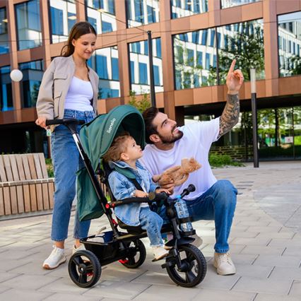 Lionelo - Laste kolmeratas HAARI roheline/must