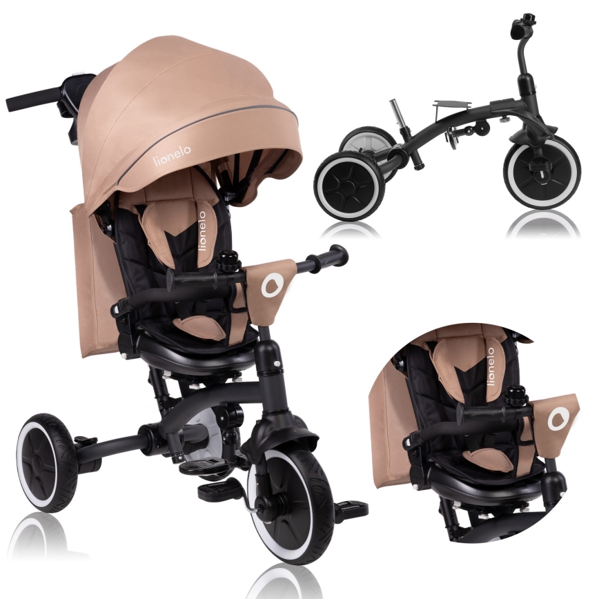 Lionelo - laste kolmeratas TRIS PLUS Beige Sand