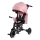 Lionelo - Laste kolmeratas TRIS PLUS Pink Rose
