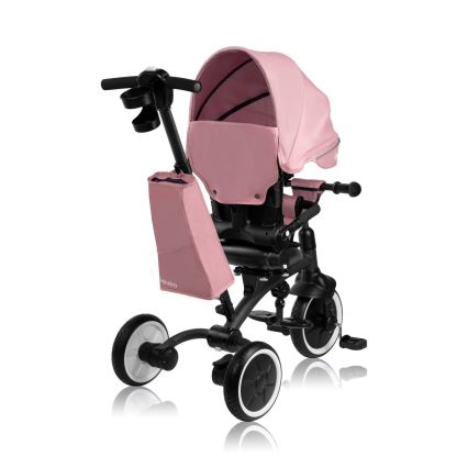 Lionelo - Laste kolmeratas TRIS PLUS Pink Rose