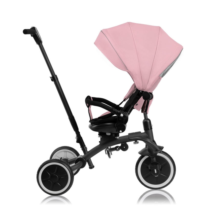 Lionelo - Laste kolmeratas TRIS PLUS Pink Rose