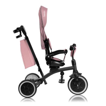 Lionelo - Laste kolmeratas TRIS PLUS Pink Rose