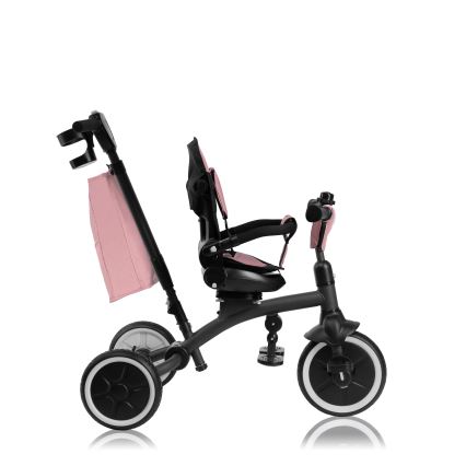 Lionelo - Laste kolmeratas TRIS PLUS Pink Rose