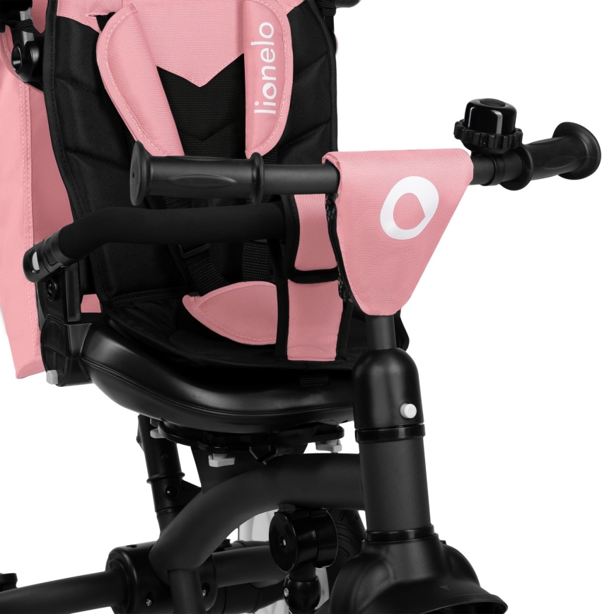 Lionelo - Laste kolmeratas TRIS PLUS Pink Rose